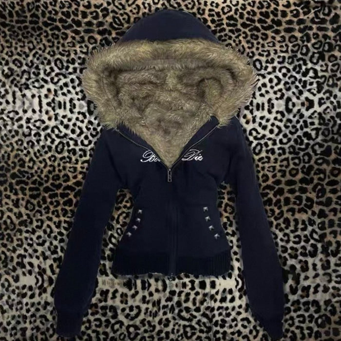 Harajuku Zip Hoodie
