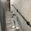 Y2K Graphic Fur Hooded Sweater