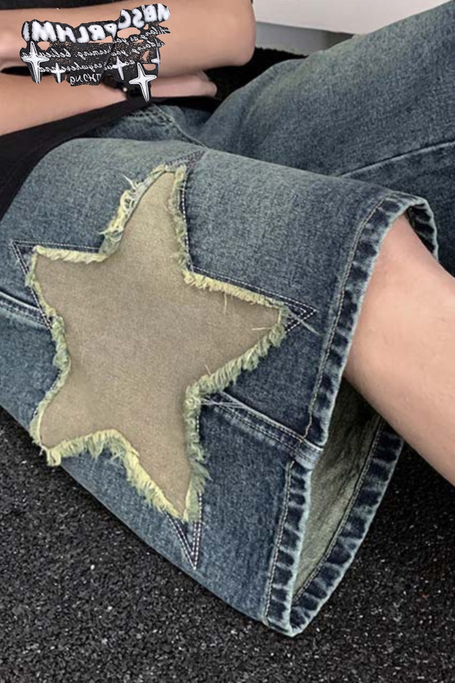 Star Patch Shorts
