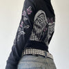 Wing Reißverschluss-Kapuzenpullover