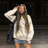 Stars Zip Hooded Sweatshirt