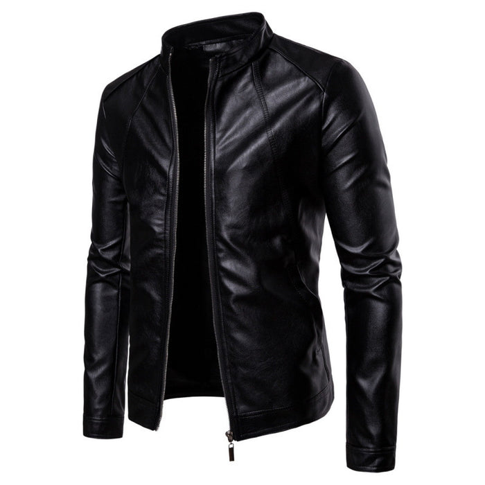 Men's Motorcycle Leather Jacket