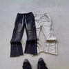 Washed Zip Pants