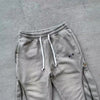 Washed Zip Pants