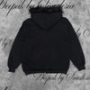 Punk Printed Fur Hoodie