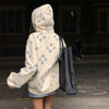 Stars Zip Hooded Sweatshirt