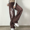 Low-rise Heart-print Jeans